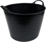 Proplas black 40L Flexi Tub – Black